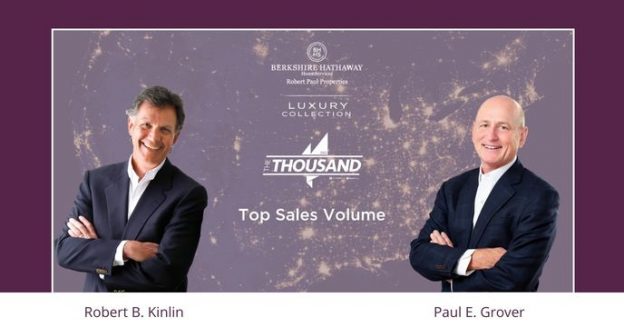 Robert Kinlin & Paul Grover Make the Top 250 Individual Agents Nationally